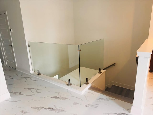 bathroom featuring tile patterned flooring