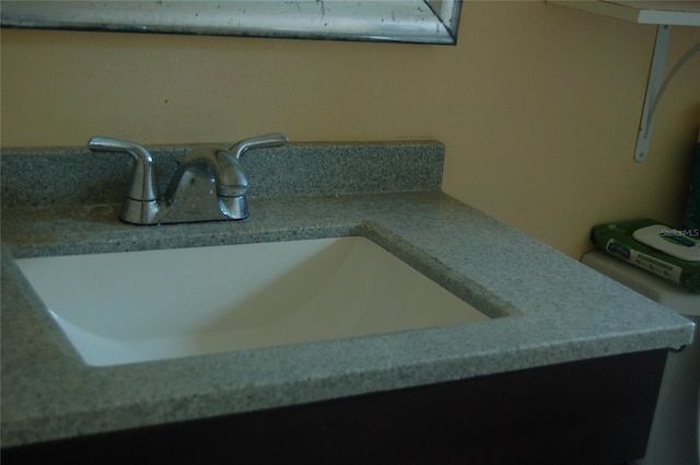 interior details with sink