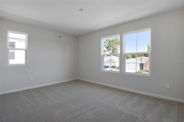 empty room with carpet flooring