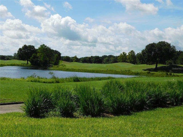 property view of water