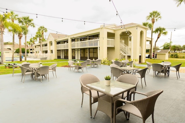 view of patio / terrace with outdoor dining area