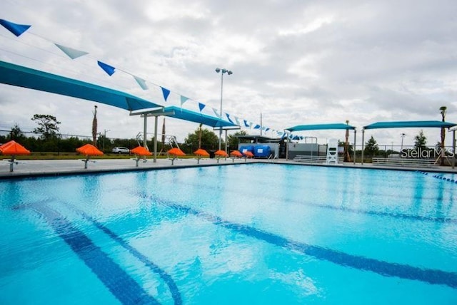 view of swimming pool