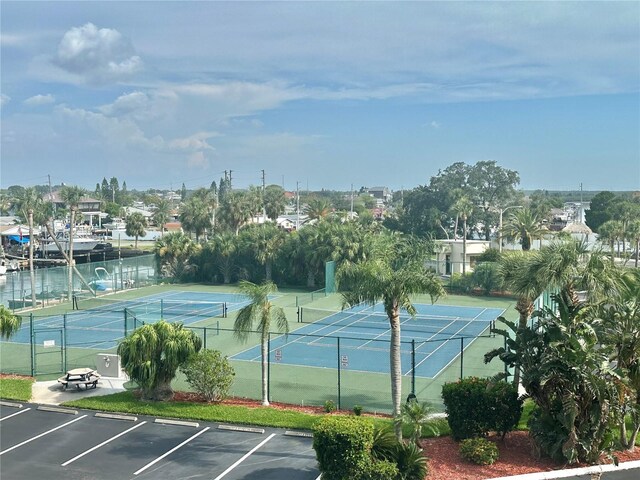 view of sport court