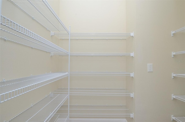 view of pantry