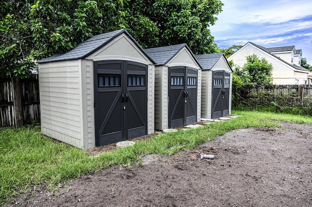1411 Overdale St, Orlando, FL 32825 - view of shed featuring fence