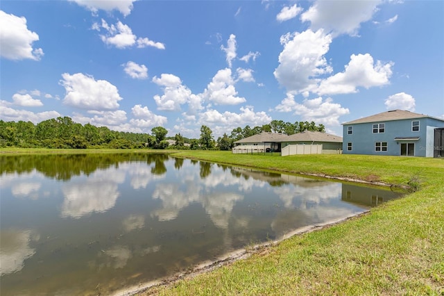 property view of water