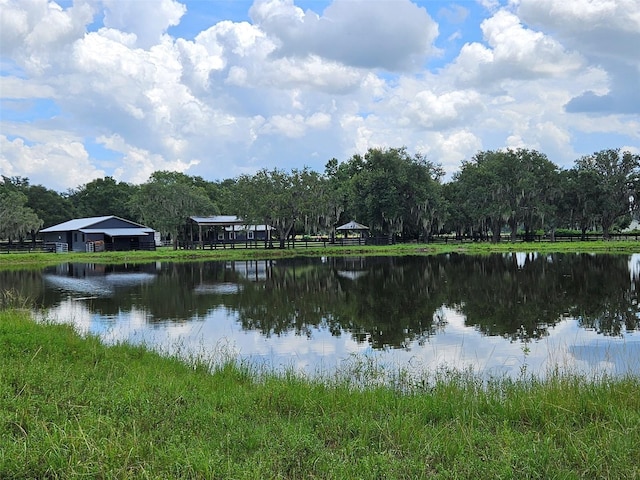 property view of water