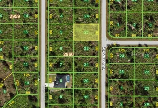 2349 Salerno St, Port Charlotte FL, 33953 land for sale