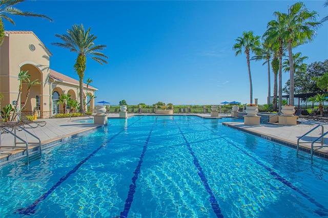 view of swimming pool