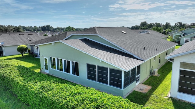 bird's eye view featuring a residential view