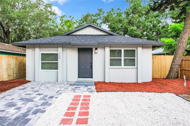 view of front of house featuring a patio