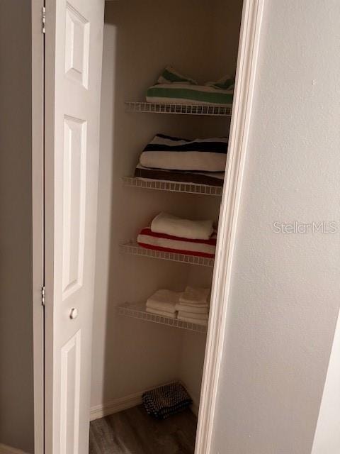 view of closet