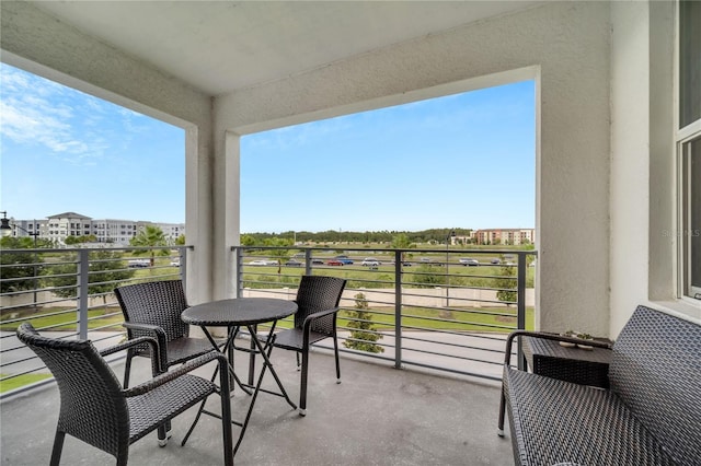 balcony with a sunroom