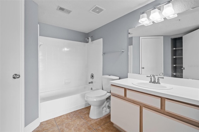 2217 Grand Cayman Ct Unit 1233, Kissimmee, FL 34741 - bathroom with tub / shower combination, vanity, and tile patterned flooring