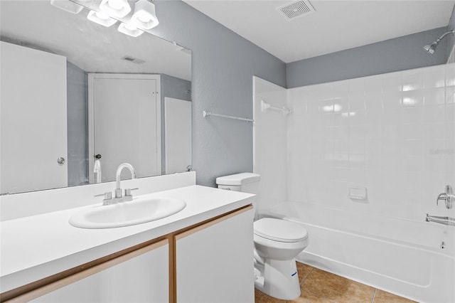 2217 Grand Cayman Ct Unit 1233, Kissimmee, FL 34741 - bathroom with vanity, shower / washtub combination, and tile patterned floors