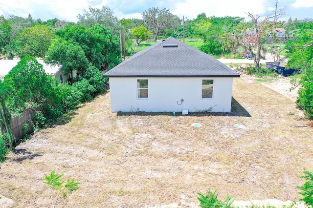 view of side of home