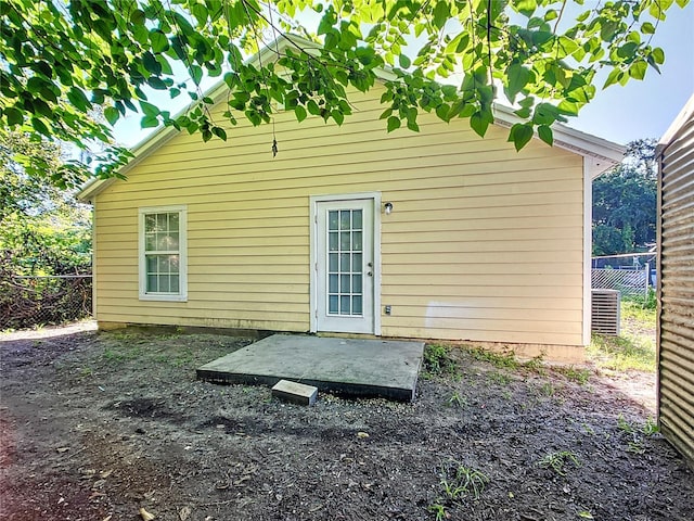 view of rear view of property