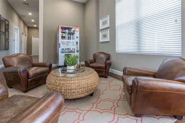 8968 Silver Pl, Kissimmee, FL 34747 - living area featuring baseboards, recessed lighting, and light wood-type flooring