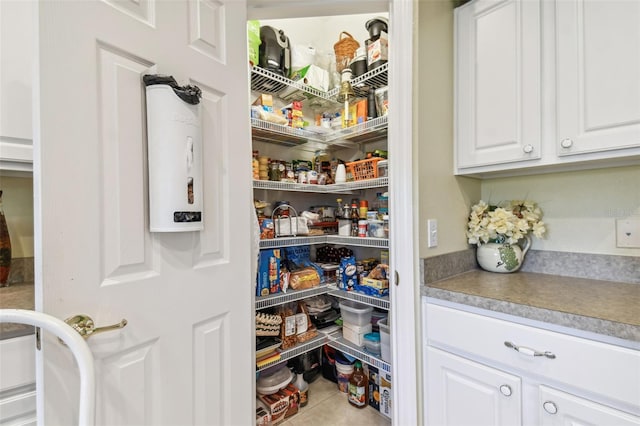 view of pantry