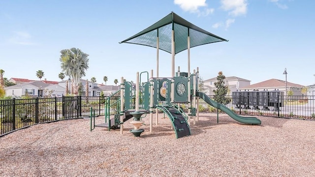 view of jungle gym