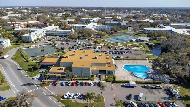 2070 World Parkway Blvd Unit 50, Clearwater, FL 33763 - drone / aerial view of a pool area