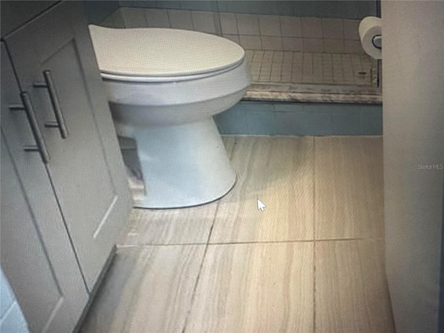 bathroom with toilet