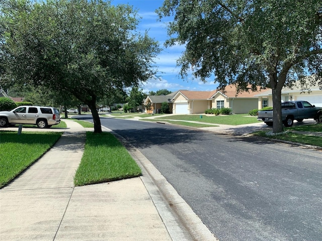 view of road