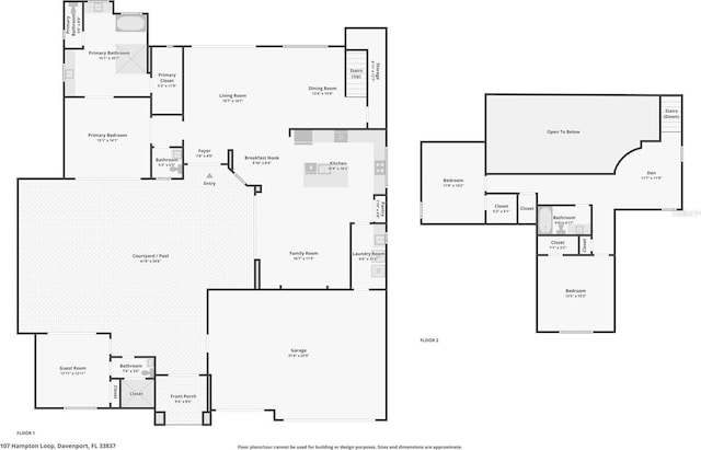107 Hampton Loop, Davenport, FL 33837 - property floor plan