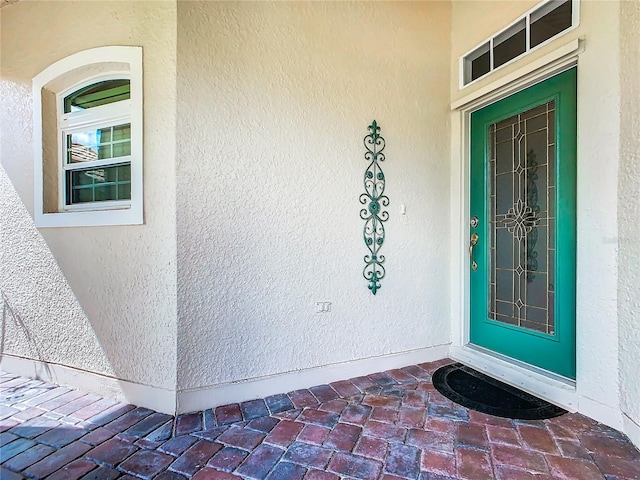 view of property entrance