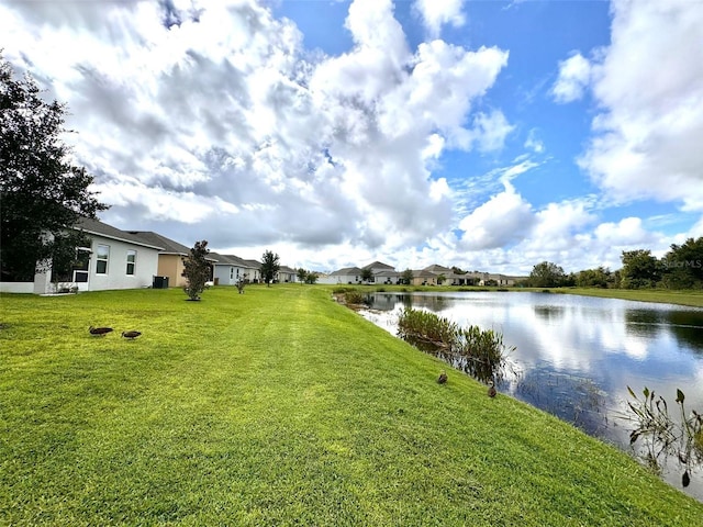 property view of water