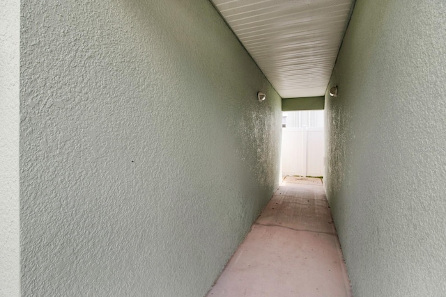 view of hallway