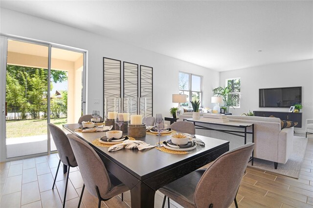 500 Summit River Dr, Apopka, FL 32712 - dining room with wood finished floors