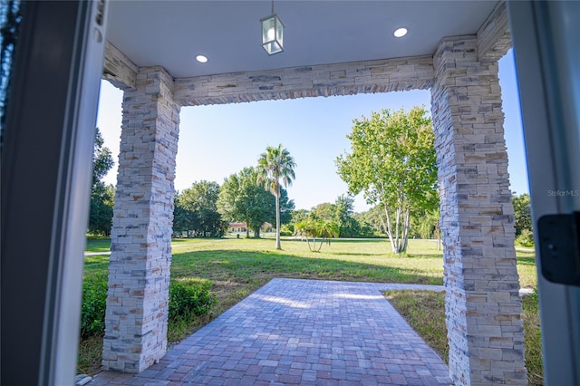 view of patio