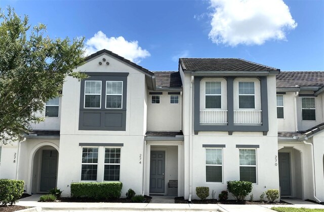 multi unit property with stucco siding