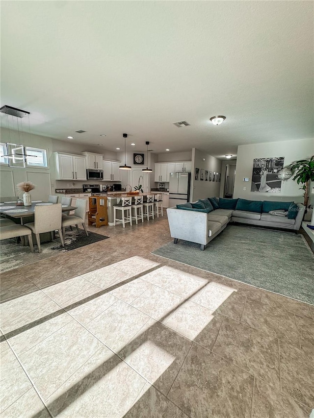 view of unfurnished living room