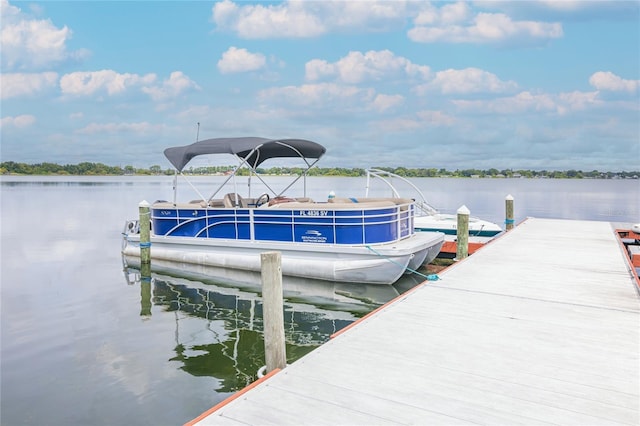 4177 N Orange Blossom Trl Unit 210, Orlando, FL 32804 - dock featuring a water view