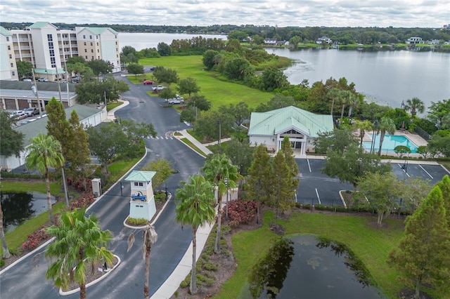 4177 N Orange Blossom Trl Unit 210, Orlando, FL 32804 - bird's eye view of a large body of water and a pool area