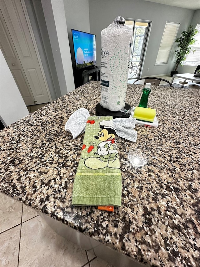 room details featuring tile patterned floors