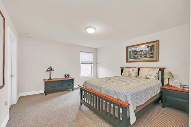 bedroom featuring carpet floors