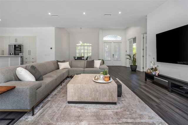 2228 Valrico Forest Dr, Valrico, FL 33594 - living room with a wealth of natural light and hardwood / wood-style flooring