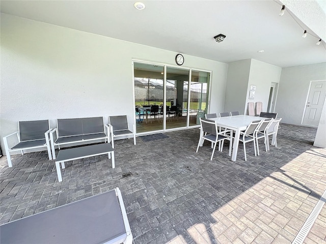 view of dining space