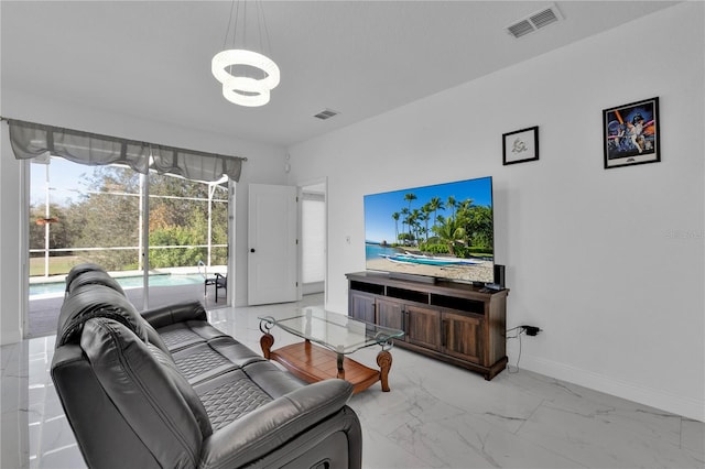 view of living room