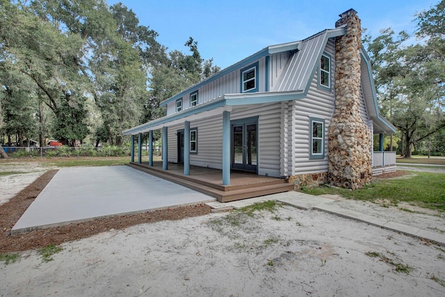 view of rear view of house