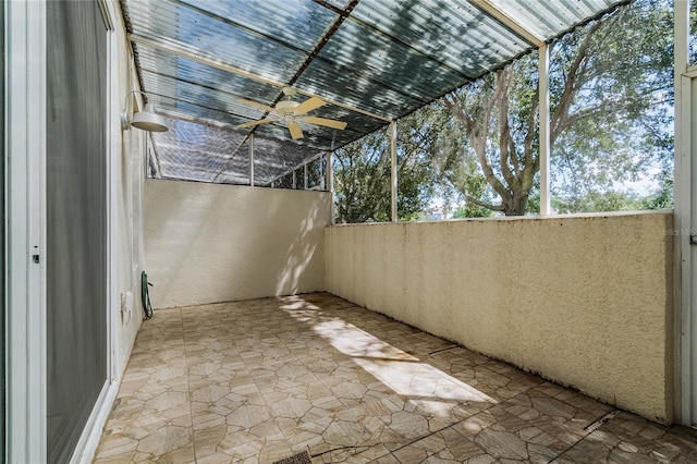 1256 S Beach Cir, Kissimmee, FL 34746 - view of patio / terrace featuring a balcony and ceiling fan
