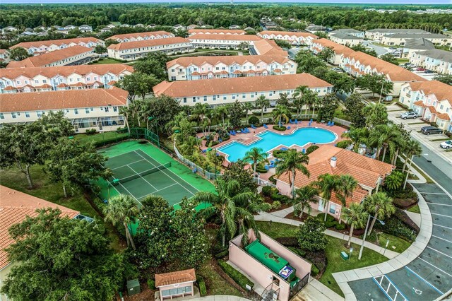 1256 S Beach Cir, Kissimmee, FL 34746 - drone / aerial view with a residential view
