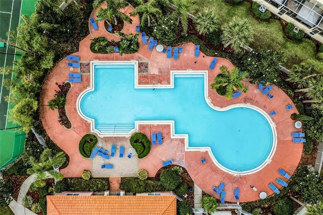 1256 S Beach Cir, Kissimmee, FL 34746 - aerial view