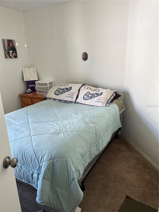 bedroom featuring carpet floors