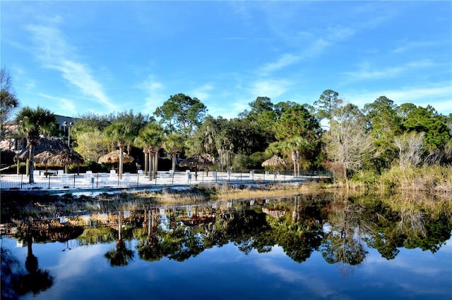 property view of water