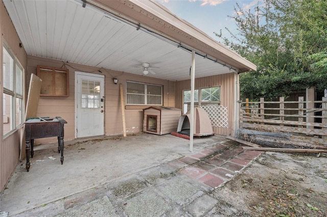 912 Ave T SE, Winter Haven, FL 33880 - view of patio / terrace with fence