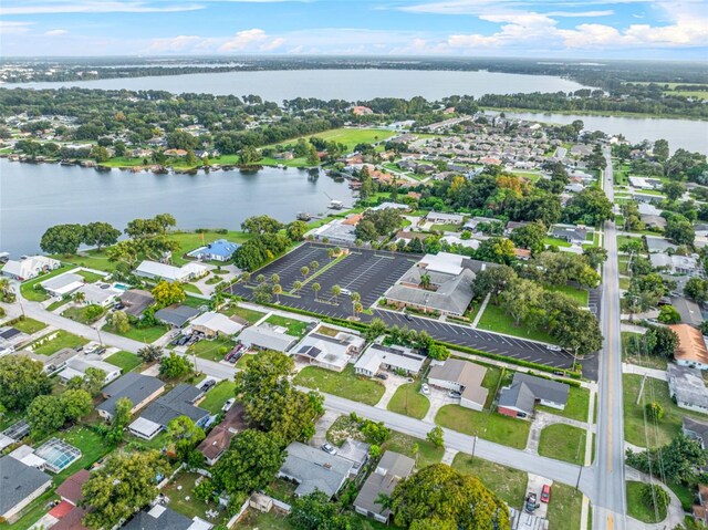 912 Ave T SE, Winter Haven, FL 33880 - drone / aerial view with a residential view and a water view